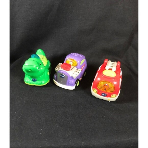 Little People Vtech Light and Sound Vehicles Lot of 3 - Picture 1 of 4